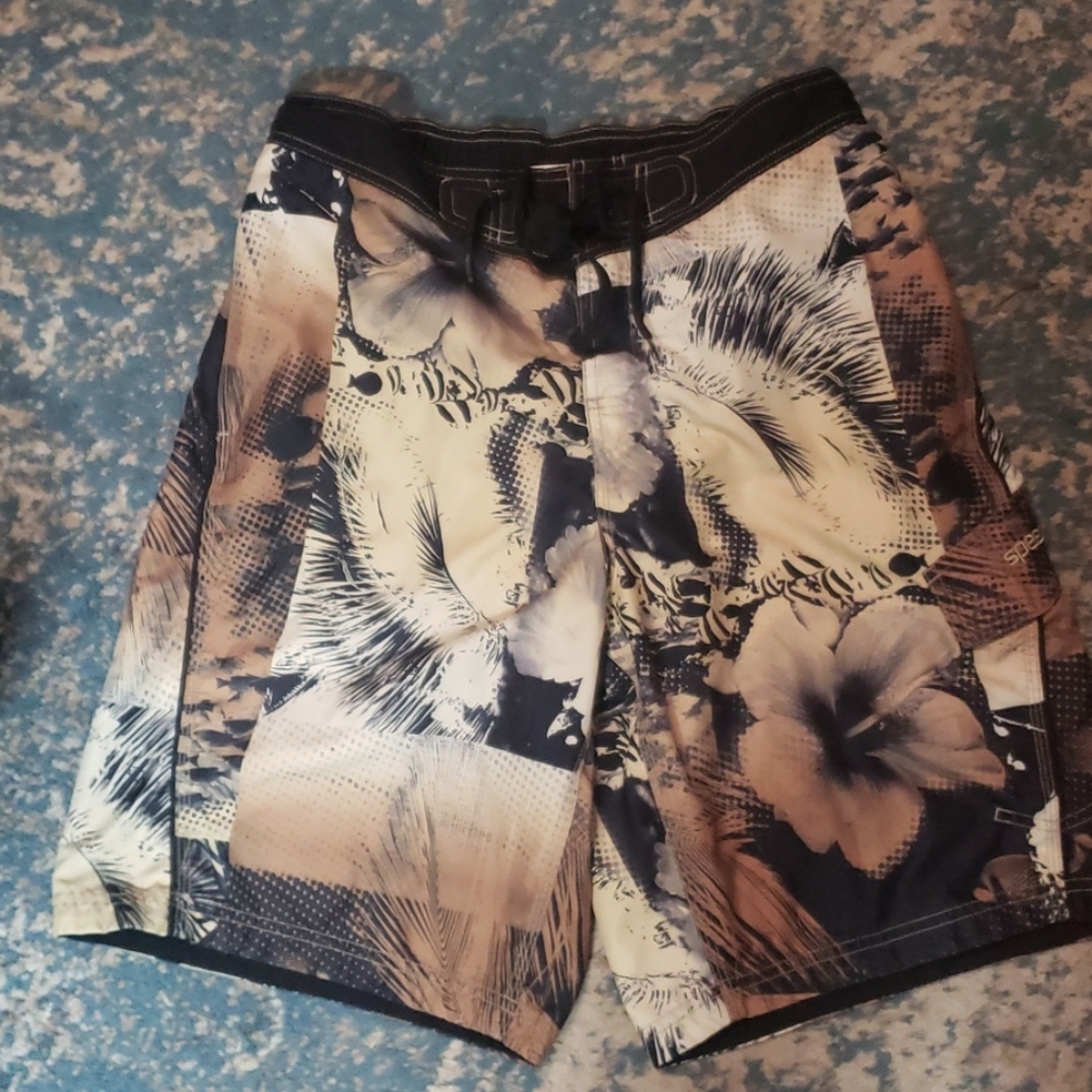 SPEEDO MEN'S BOARD SWIM TRUNKS